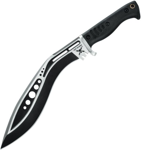 United Cutlery M48 Kukri Fixed Blade 10.5" 2Cr13 Black TPR