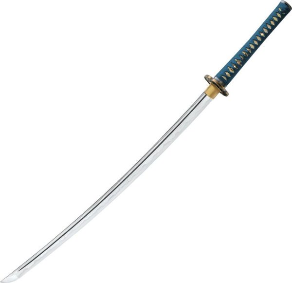 United Cutlery Shikoto Teal Katana T10 Steel Full Tang Sword
