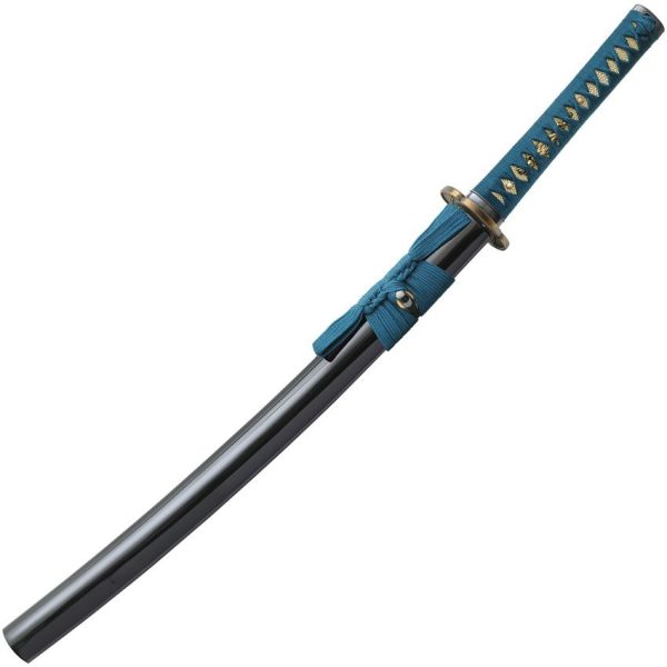 United Cutlery Shikoto Teal Wakizashi T10 Steel Fixed Blade