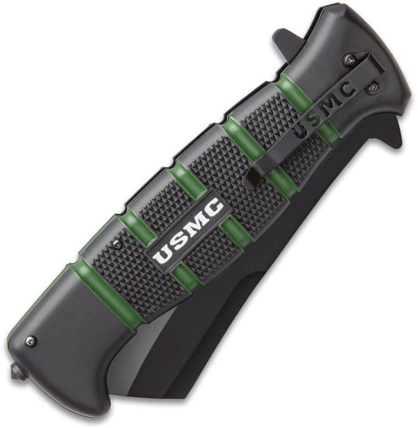 United Cutlery USMC Cleaver Linerlock Assisted Opening Folding Knife