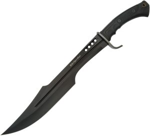 United Cutlery Honshu Spartan Black Fixed Blade Knife 7Cr17MoV