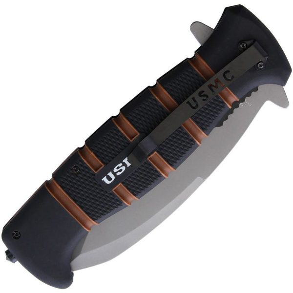 United Cutlery USMC Maximum Linerlock Folding Knife Tactical
