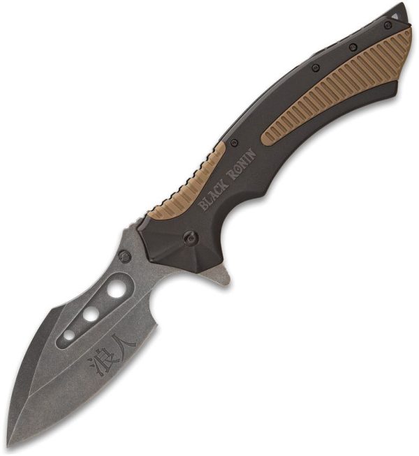 United Cutlery Black Ronin Assisted Open Linerlock
