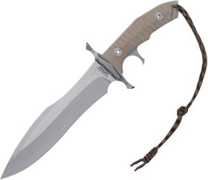 United Cutlery Rambo Last Blood Bowie Fixed Blade 9" 7Cr17