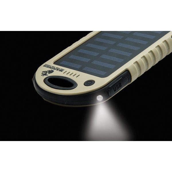 United Cutlery USMC 8000mAh Solar Power Bank Portable Charger