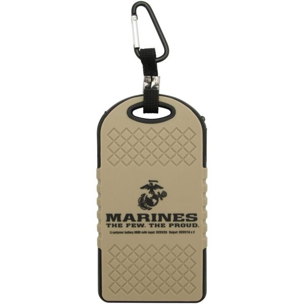 United Cutlery USMC 8000mAh Solar Power Bank Portable Charger