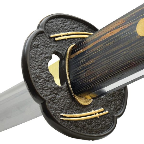 United Cutlery Shikoto Tiger Wood Katana T10 Steel 30" Blade