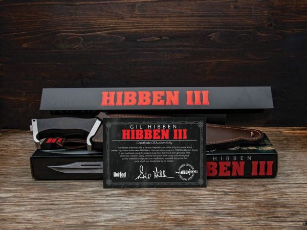 United Cutlery Hibben III Bowie Fixed Blade Knife 11.88" 7Cr13