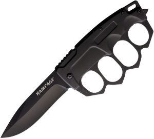 United Cutlery Rampage Trench Linerlock Black Aluminum