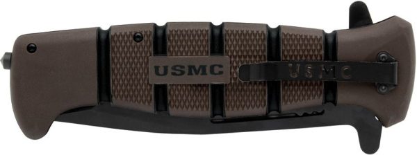 United Cutlery USMC Maximum Linerlock Assisted Folding Knife