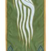 United Cutlery Lord of the Rings Rohan Banner 65.88" x 16" w/ Hanging Rod