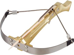 UCCBOWG.jpg Uncommon Carry Bowman Mini Crossbow Gold Stainless