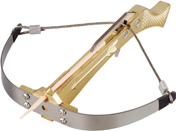 Uncommon Carry Bowman Mini Crossbow Gold Stainless