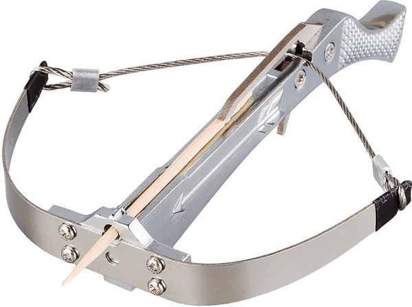 Uncommon Carry Bowman Mini Crossbow Silver Stainless