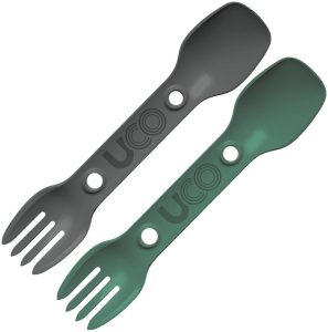 UCO Utility Spork Two-Pack Green/Coal