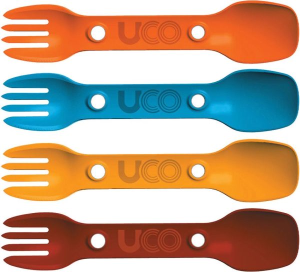 UCO Four Pack Utility Spork Classic - Glass Nylon