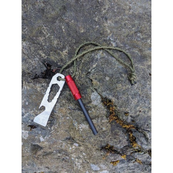 UCO Survival Fire Striker 3000 Red Aluminum