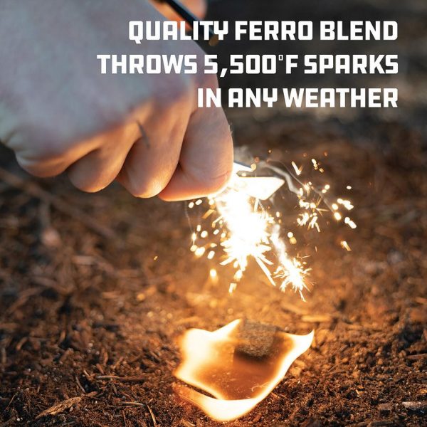 UCO Survival Fire Striker 3000 Red Aluminum