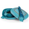 UCO Six Piece Mess Kit Venture Blue Tan