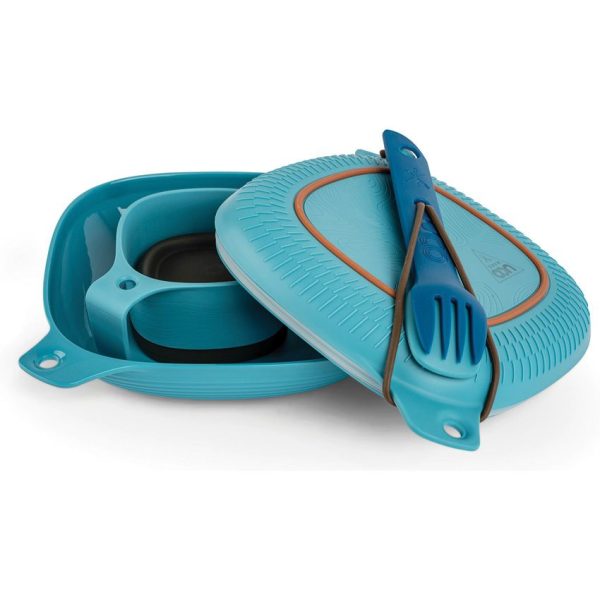UCO Six Piece Mess Kit Venture Blue Tan