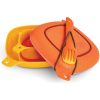 UCO Six Piece Mess Kit Sunrise Yellow Orange