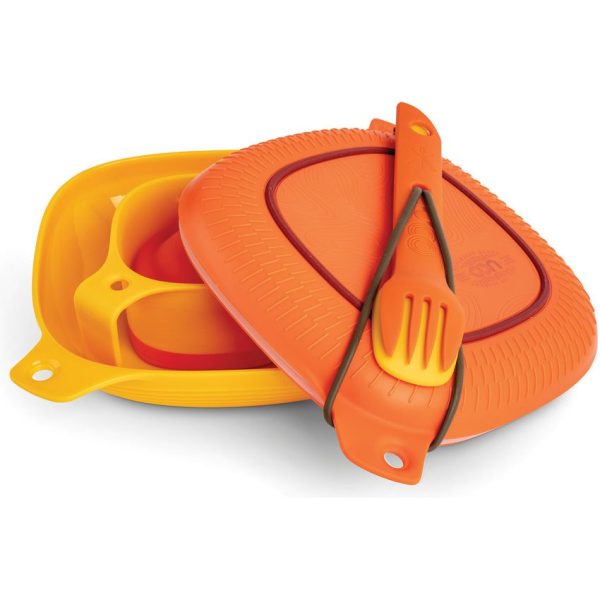 UCO Six Piece Mess Kit Sunrise Yellow Orange