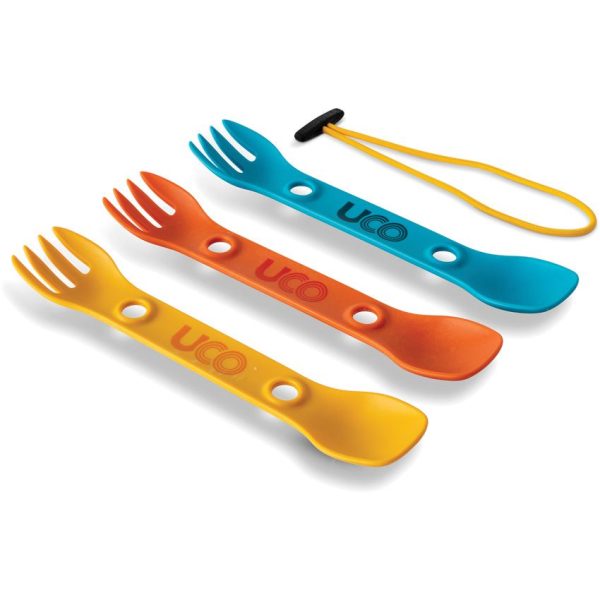 UCO Mini Spork Three Pack Classic Nylon