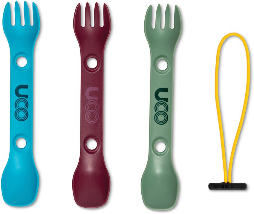 UCO Mini Spork Three Pack Terra Nylon | Atlas Knife Co