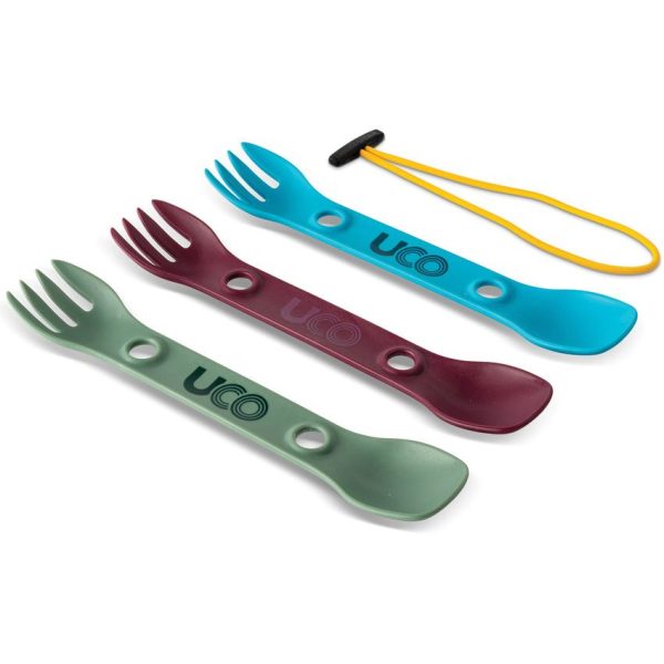 UCO Mini Spork Three Pack Terra Nylon