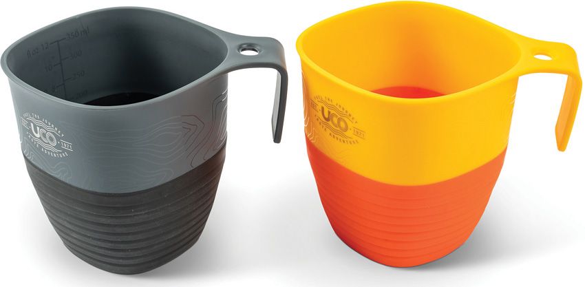 UCO Camp Cup Double Venture/Sun 12oz Collapsible Pack of Two