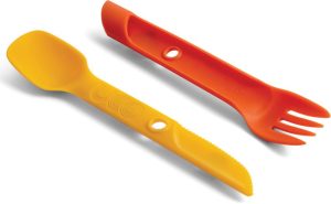 UCO Switch Spork Utensil Set Sunrise Glass-Filled Nylon