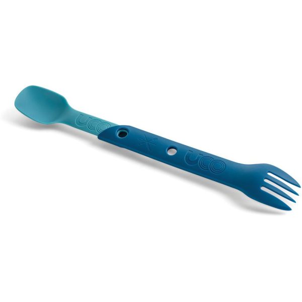 UCO Switch Spork Utensil Set Blue - 7 inches