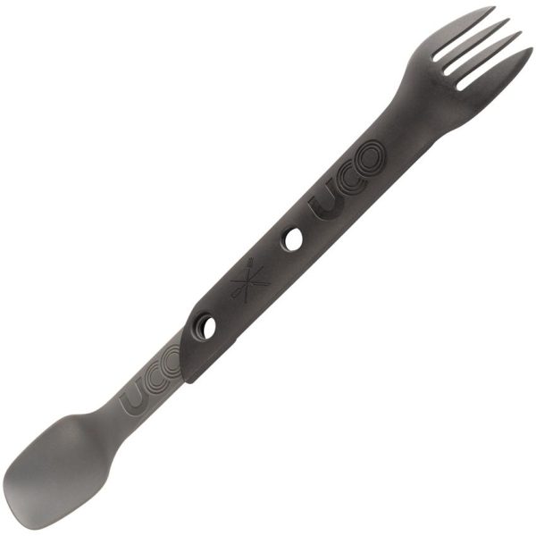 UCO Eco Switch Spork Black Gray - Microwave Safe
