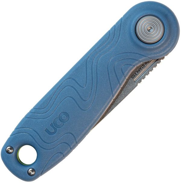 UCO00574_add_01.jpg UCO Ingalls Slip Joint Blue Nylon Folding Knife