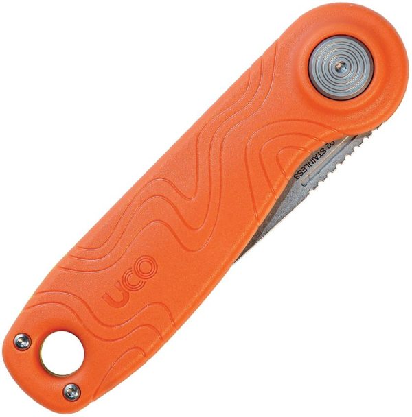 UCO00575_add_01.jpg UCO Ingalls Slip Joint Orange Nylon Folding Knife