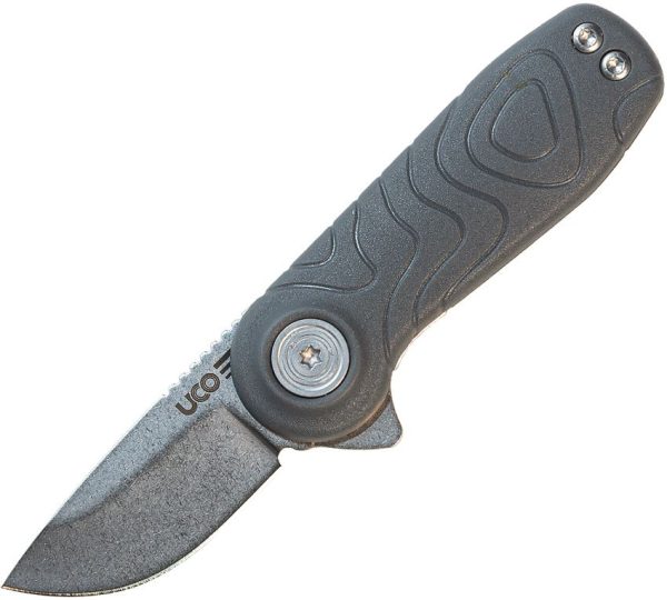 UCO00579.jpg UCO Tinkham Linerlock Gray Compact Folding Knife