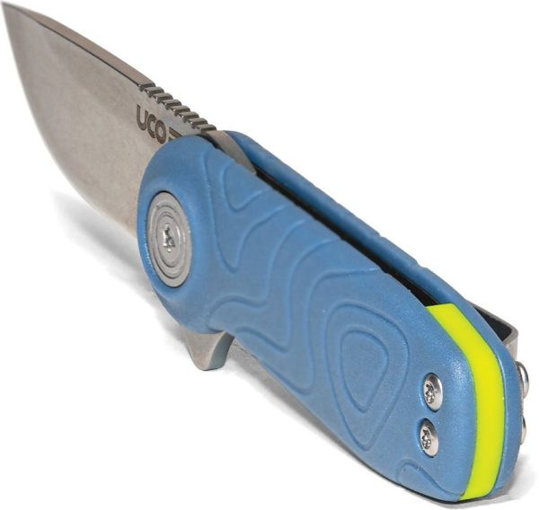 UCO Tinkham Linerlock Blue Compact Folding Knife