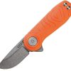 UCO Tinkham Linerlock Orange Compact Folding Knife