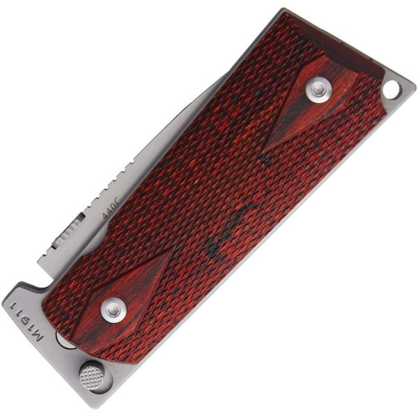 Ultimate Equipment M1911 Hammerhead Rosewood Bead Blast
