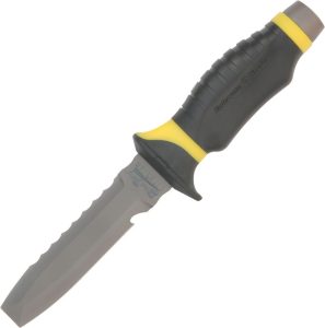 Underwater Kinetics Dive Knife Fixed Blade Titanium 4.25" Serrated