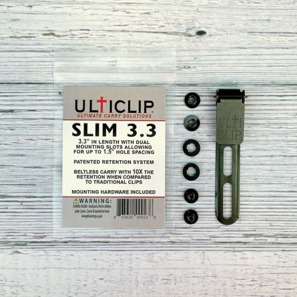 Ulticlip Slim 3.3 Clip - Dual Slot Design