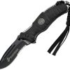 USMC Reaper Manual Linerlock - Black