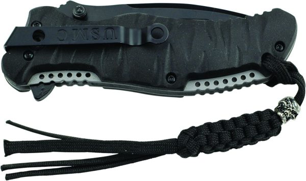 USMC Reaper Manual Linerlock - Black
