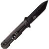 USMC Framelock A/O Tanto Black Stainless