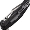 USMC Linerlock A/O Tanto Black/Gray FRN