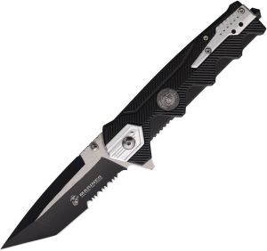 USMC Linerlock A/O Assisted Opening - Gray Nylon