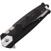 USMA3004GY_add_01.jpg USMC Linerlock A/O Folding Knife 3.5" Black Serrated Tanto