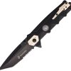 USMC Linerlock A/O Assisted Opening - Tan Nylon