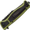 USMA3005GN_add_01.jpg USMC Assisted Opening Folding Knife 3.5" Blade Linerlock Black Green