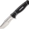 USMA3005GY.jpg USMC Linerlock A/O Modified Tanto - Gray Nylon